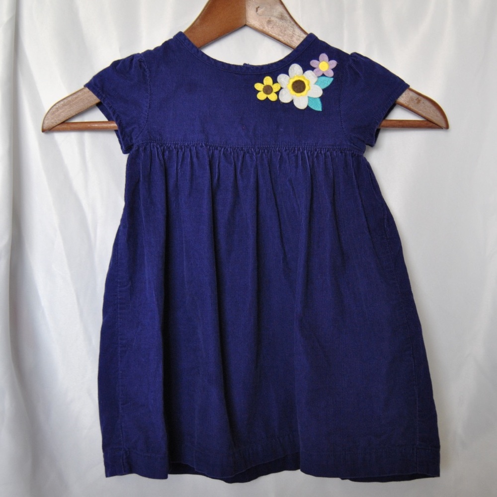 18m Blue Babydoll Dress